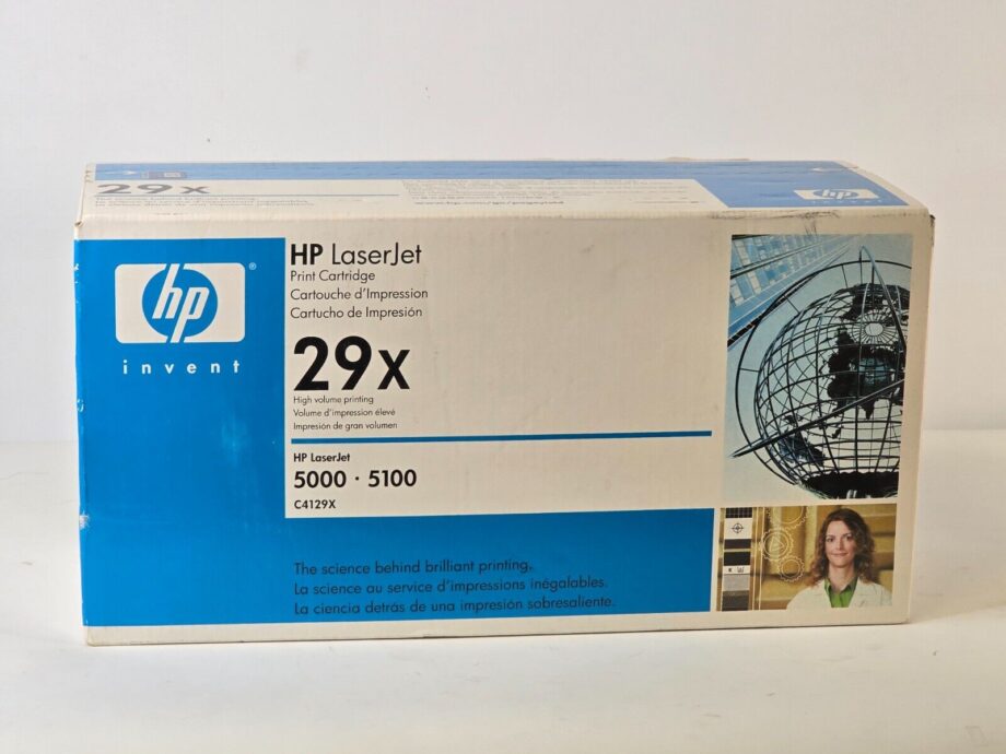 image of HP LASERJET 29X HIGH VOLUME PRINT CARTRIDGE C4129X BLACK 32E 355884138524