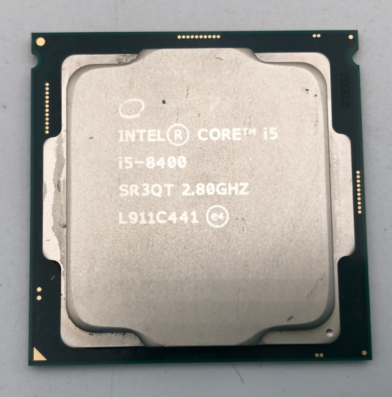 Intel Core i5-8400 2.8GHz LGA 1151 6 Core 9MB Cache 8GT/s CPU Processor - SR3QT 1 Intel Core i5-8400 2.8GHz LGA 1151 6 Core 9MB Cache 8GT/s CPU Processor - SR3QT
