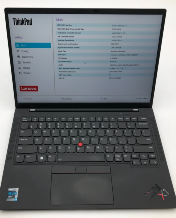 Lenovo ThinkPad X1 Carbon Gen 9 i5-1135G7 8GB No SSD/OS 14" FHD Laptop