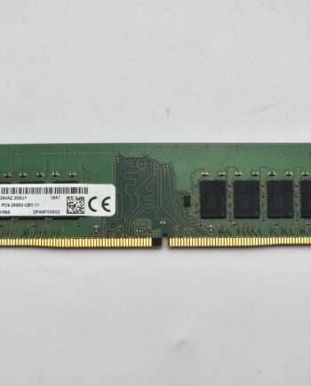 Micron Technology 16 GB DDR4 2Rx8 2666MT/s Non-ECC UDIMM Memory Module MTA16ATF2