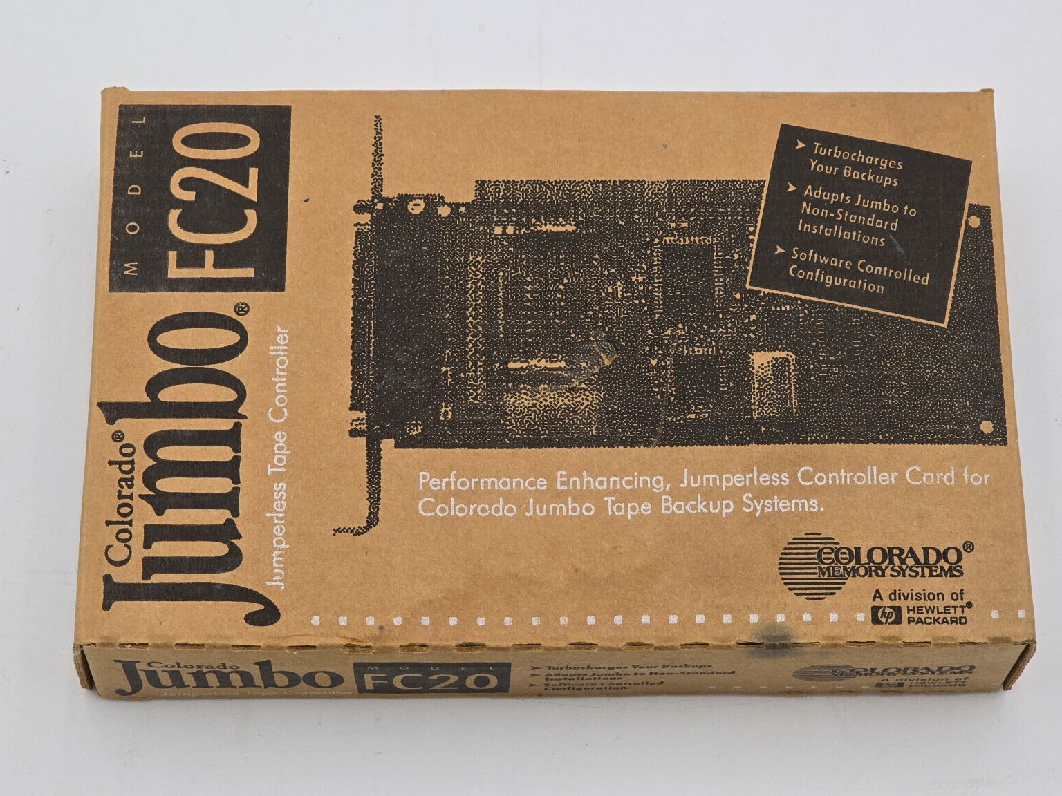 Vintage Colorado 16-Bit ISA FC-20 High Performance Tape Controller 3 Vintage Colorado 16-Bit ISA FC-20 High Performance Tape Controller