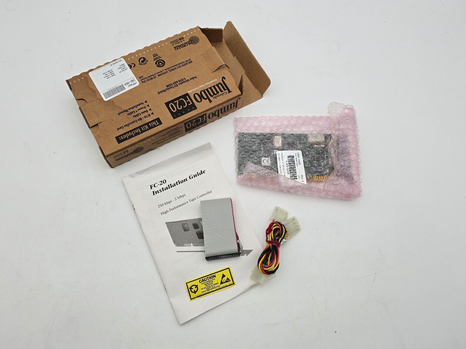 Vintage Colorado 16-Bit ISA FC-20 High Performance Tape Controller 1 Vintage Colorado 16-Bit ISA FC-20 High Performance Tape Controller