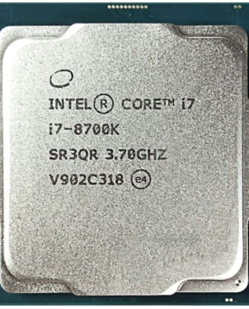 Intel Core i7-8700K SR3QR 3.70GHz (Turbo 4.7GHz) 8th Gen 6-Core 12M LGA-1151 CPU