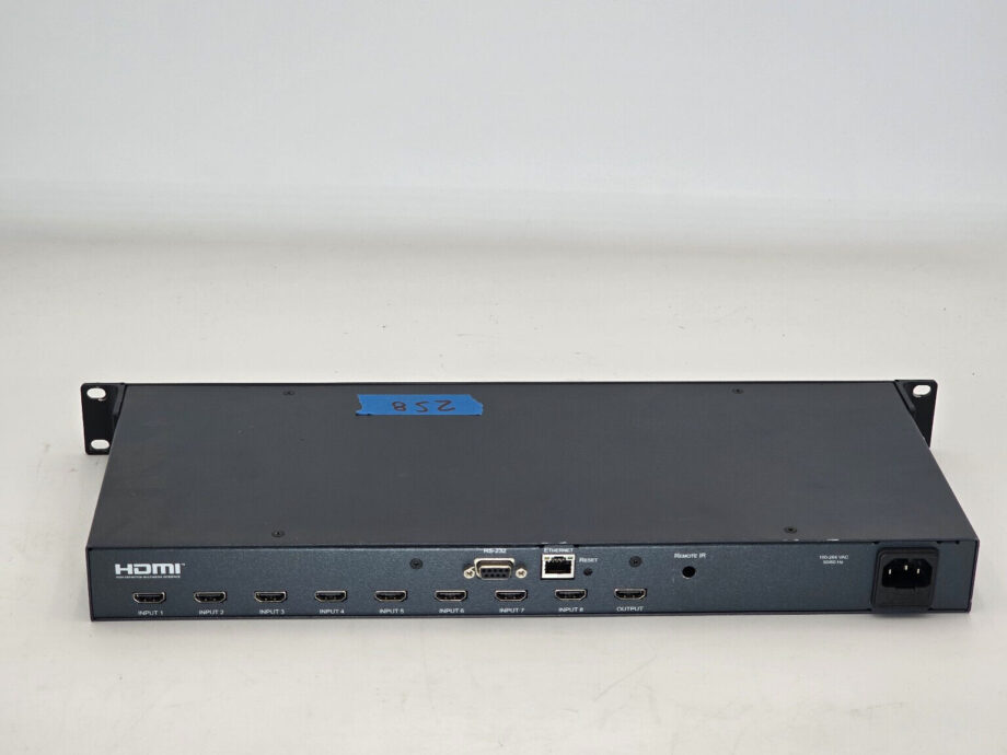 Kramer VS-81H 8x1 HDMI Switcher with RS-232 Controlw/ Power Cord