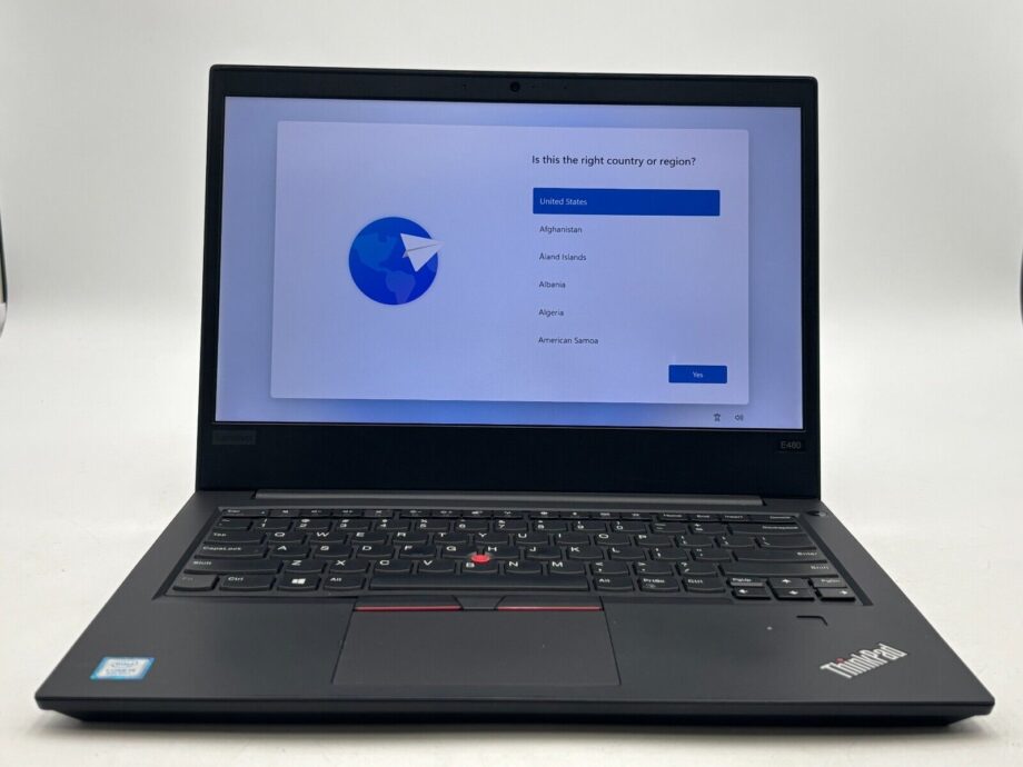 Lenovo ThinkPad E480 - i5-8250U - 16GB - 256GB SSD - Win 11 Pro