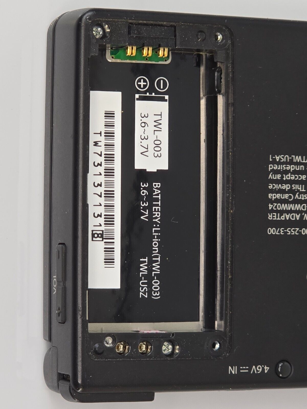 Nintendo DSi Black TWL-USZ Fully Tested, includes adapter. -  OregonRecycles.com