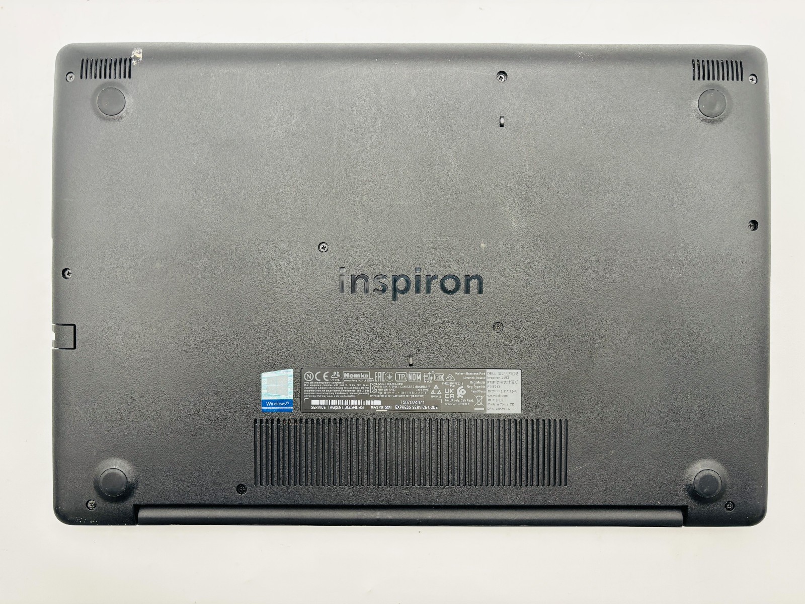 Dell Inspiron 3593 - i5 1035G1@ 1.00GHz - 16GB RAM NO OS/HDD - BareBones 5 Dell Inspiron 3593 - i5 1035G1@ 1.00GHz - 16GB RAM NO OS/HDD - BareBones