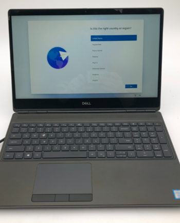 Dell Precision 7550 Xeon W-10855M 64GB 256GB SSD Quadro T2000 Win11 No Battery