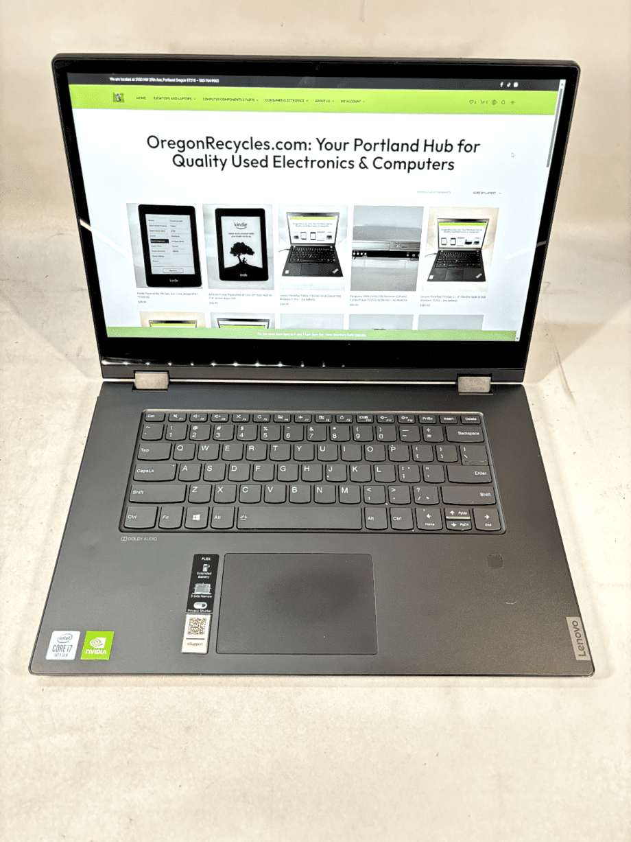 image of Lenovo IdeaPad Flex 15iml i7 10501U 16GB 512GB WIN11H NVIDIA GeForce MX230 356180443844