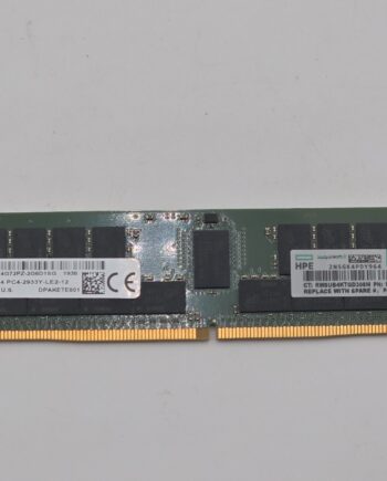 HPE 32GB DDR4 2933MHz PC4-23466 ECC RDIMM Server Memory P06189-001 MTA36ASF4G72P