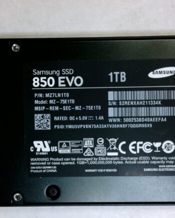 SAMSUNG 850 EVO 1TB 2.5" 6Gb/s SATA SSD Tested