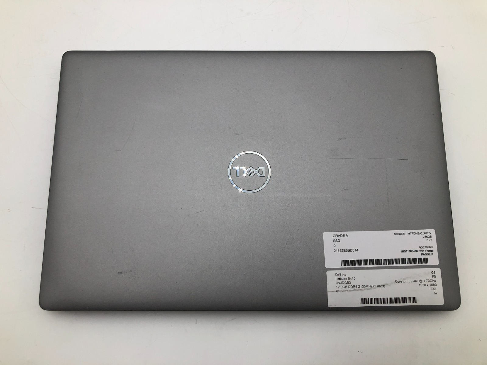 Dell Latitude 5410 Intel Core i5-10310U 12GB RAM 256GB NVMe Win11 Pro No Battery 5 Dell Latitude 5410 Intel Core i5-10310U 12GB RAM 256GB NVMe Win11 Pro No Battery