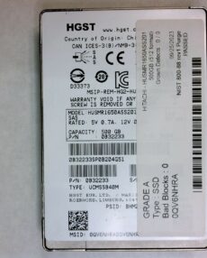 HITACHI HUSMR1650ASS201 500GB 2.5" 12Gb/s SAS SSD Tested