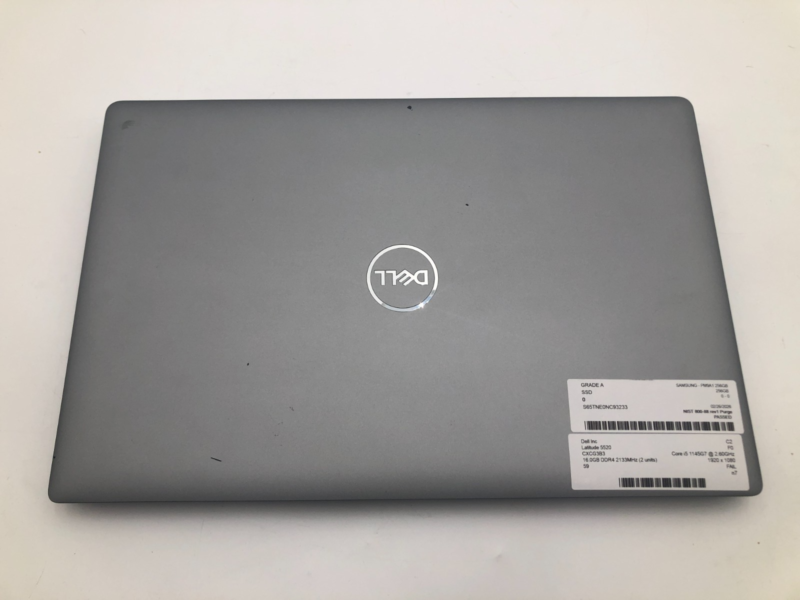 Dell Latitude 5520 i5-1145G7 16GB 256GB NVMe SSD 15.5" FHD Win 11 Pro No Battery 5 Dell Latitude 5520 i5-1145G7 16GB 256GB NVMe SSD 15.5" FHD Win 11 Pro No Battery