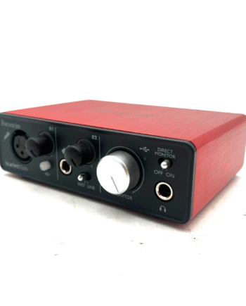 Focusrite Scarlett Solo (1st Gen) USB Audio Interface – Tested – w/ USB Cable