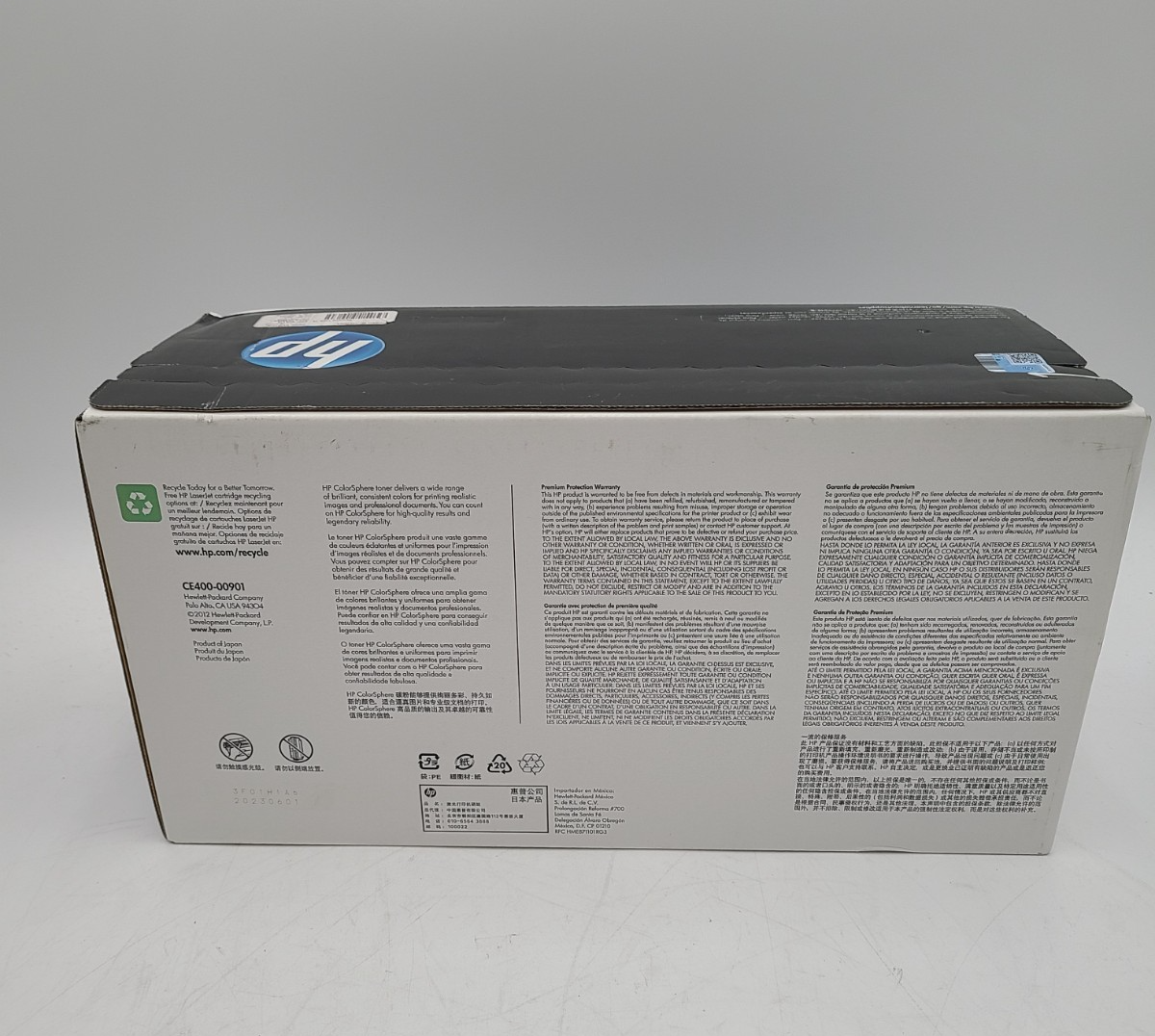 HP 507A Black Toner Cartridge CE400A - Genuine OEM - New Open Box 3 HP 507A Black Toner Cartridge CE400A - Genuine OEM - New Open Box