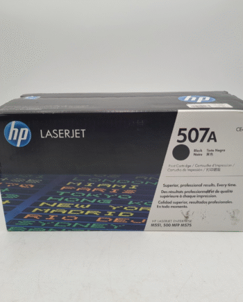 HP 507A Black Toner Cartridge CE400A - Genuine OEM - New Open Box