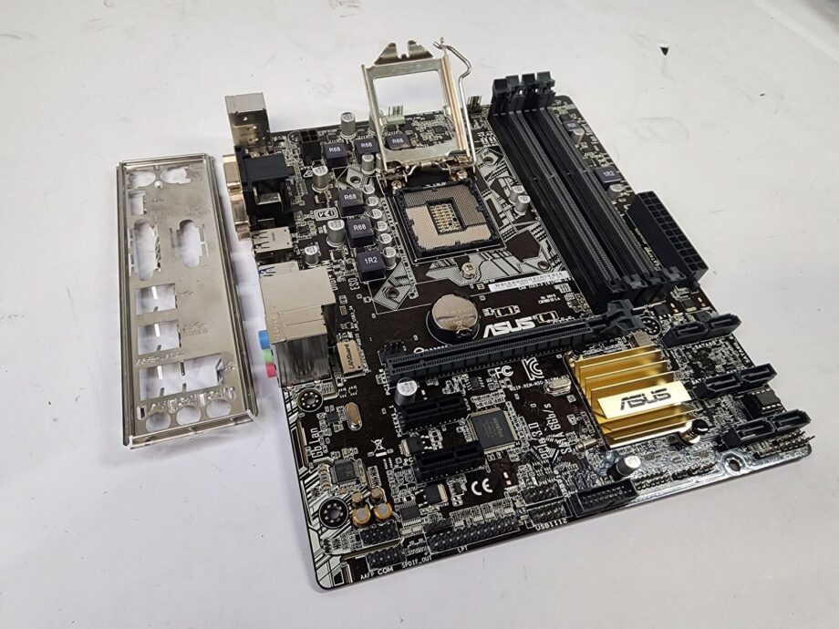 image of B150M A D3 ASUS LGA1151 MicroATX Desktop Motherboard w IO Shield 375563174084