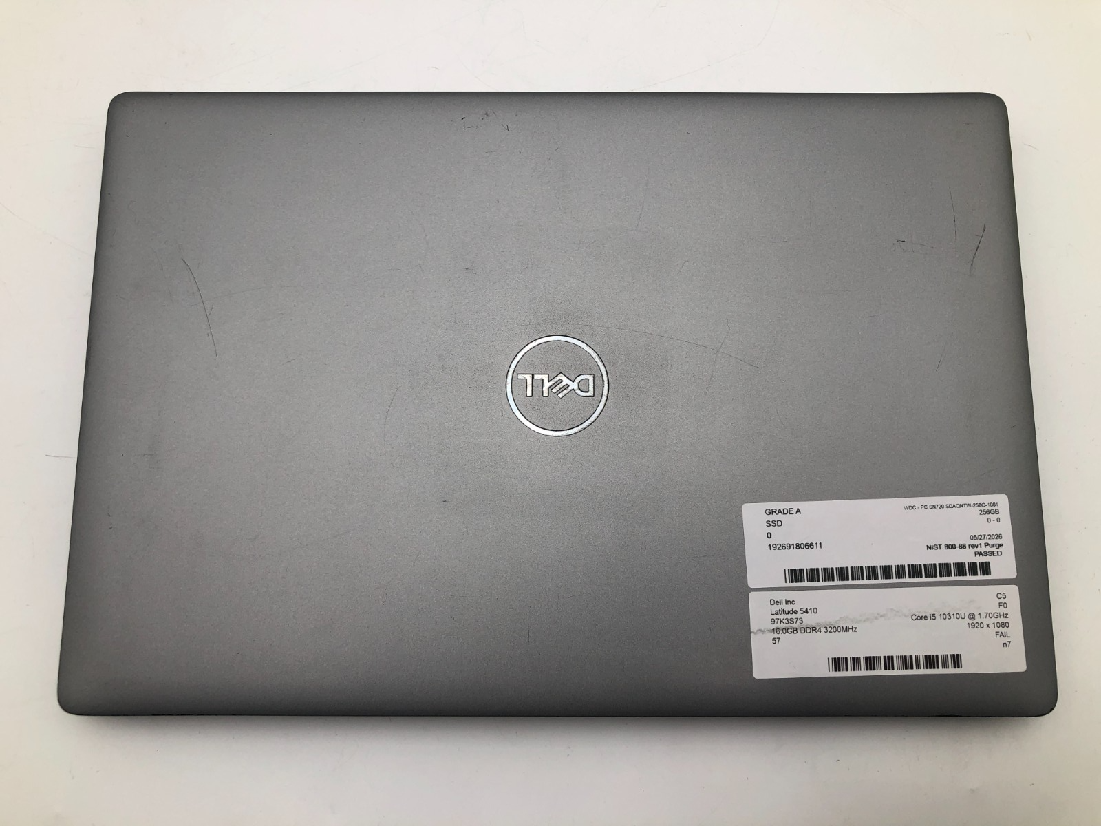 Dell Latitude 5410 Intel Core i5-10310U 16GB RAM 256GB NVMe Win11 Pro No Battery 5 Dell Latitude 5410 Intel Core i5-10310U 16GB RAM 256GB NVMe Win11 Pro No Battery