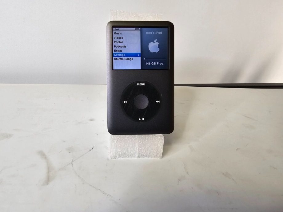 image of Apple iPod Classic 7th Generation Black 160GB MC297LLA 355683660305