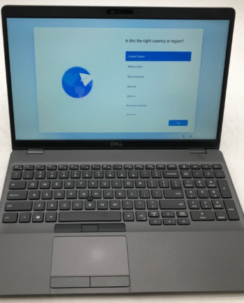 Dell Latitude 5500 i5-8365U 16GB 128GB NVMe SSD 15.5" HD Win 11 Pro