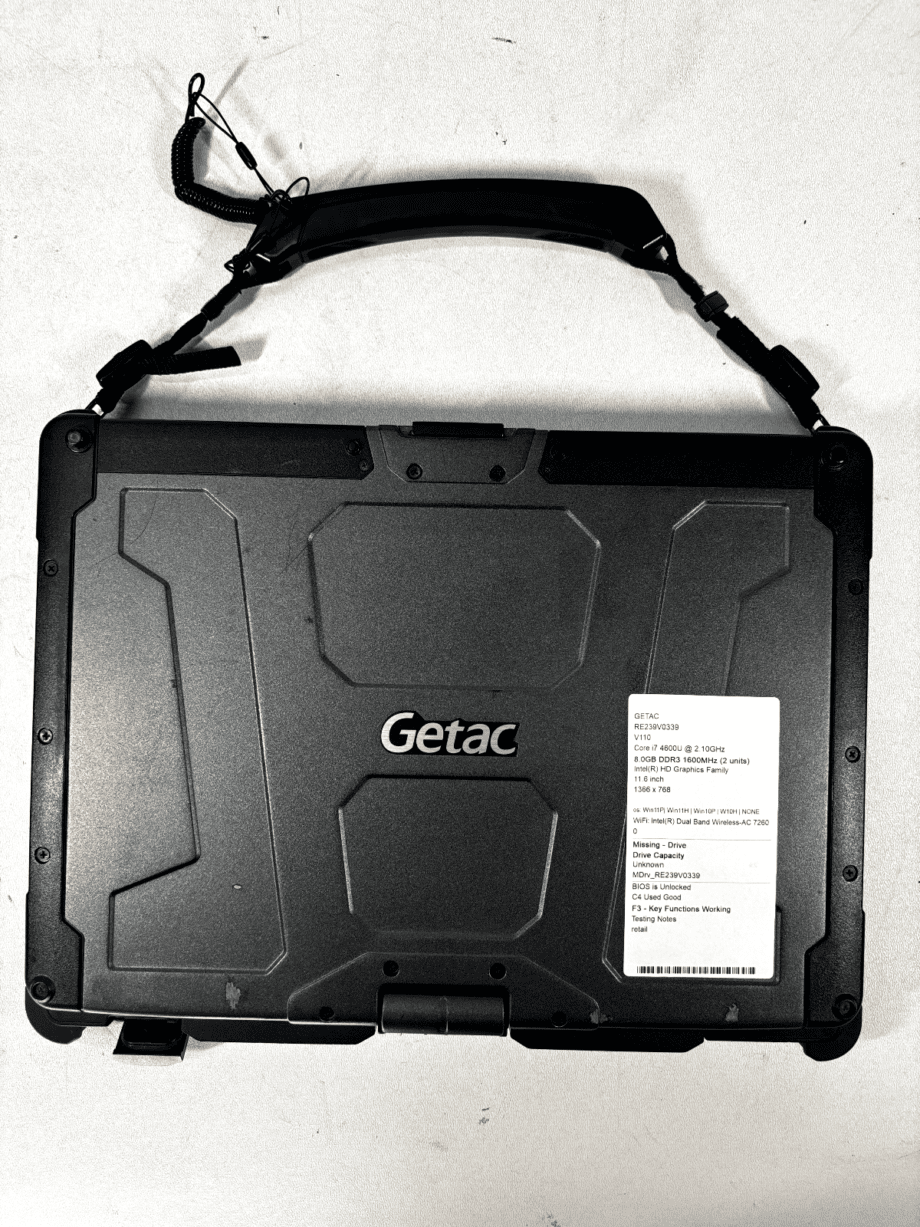 image of Getac V110 Toughbook Tablet i7 4600U210GHz 8GB No HDDOS Ready to Build 375620070405 5