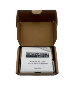 Saveo Pocket Scan Wireless 1D Laser Pocket Barcode Scanner