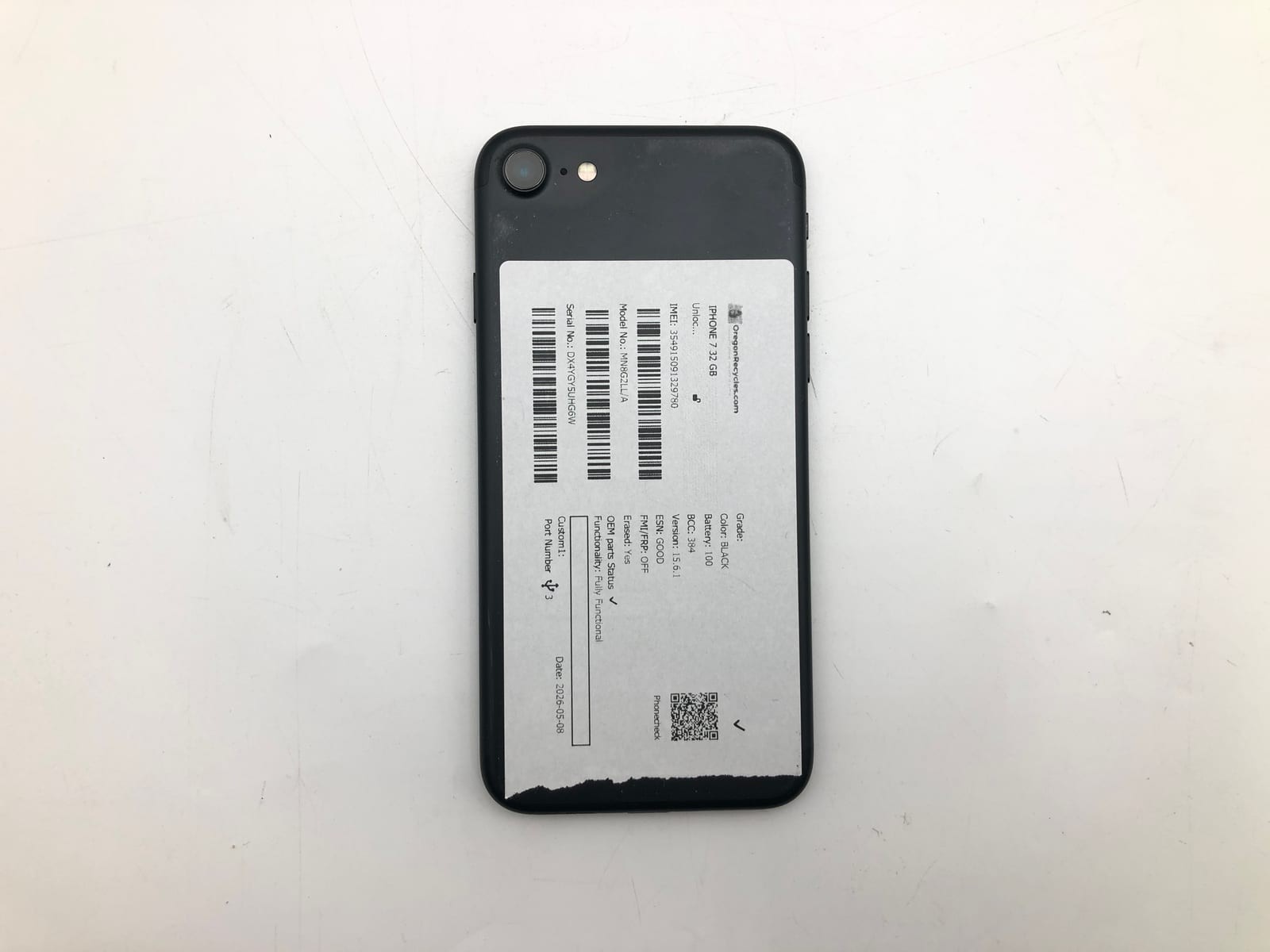 Apple iPhone 7 32GB Black Unlocked MN8G2LL/A iOS Smartphone Tested 89% Battery 5 Apple iPhone 7 32GB Black Unlocked MN8G2LL/A iOS Smartphone Tested 89% Battery