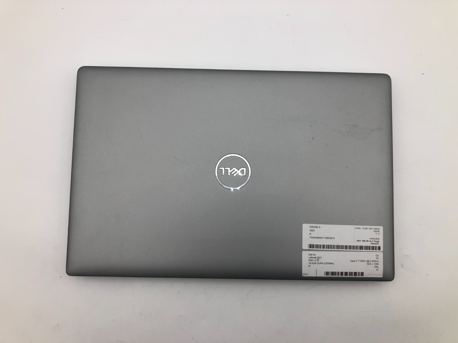 Dell Latitude 5521 Core i7-11850H 16GB 256GB SSD 15.6 FHD Win 11 Pro No Battery 4 Dell Latitude 5521 Core i7-11850H 16GB 256GB SSD 15.6 FHD Win 11 Pro No Battery