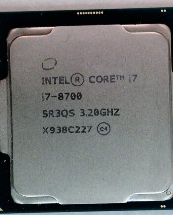 Intel i7-8700 3.2GHz LGA 1151 Processor (SR3QS)