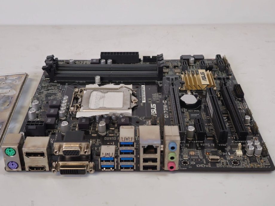 image of ASUS Q170M C Motherboard LGA1151 with IO Shield TESTED 375427532625