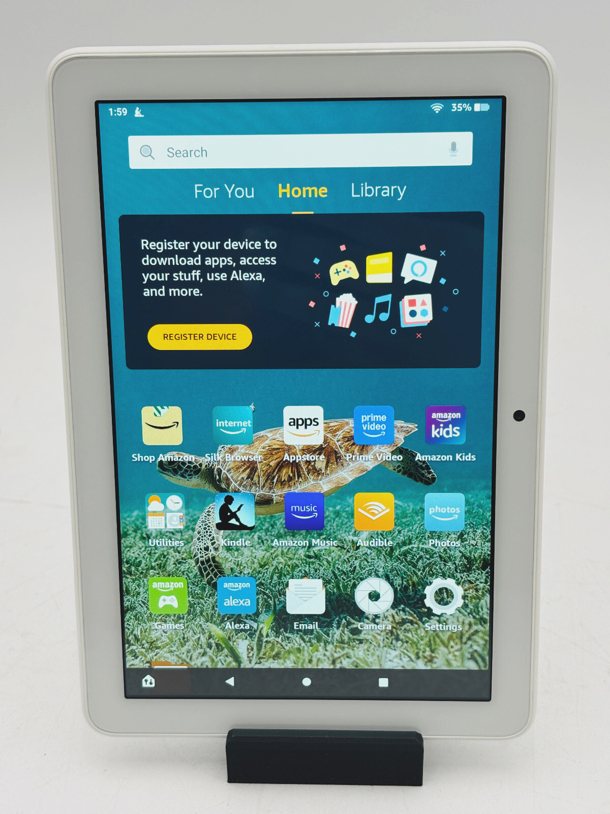 Amazon Fire HD 8 (10th Generation) 32GB, Wi-Fi - White 1 Amazon Fire HD 8 (10th Generation) 32GB, Wi-Fi - White