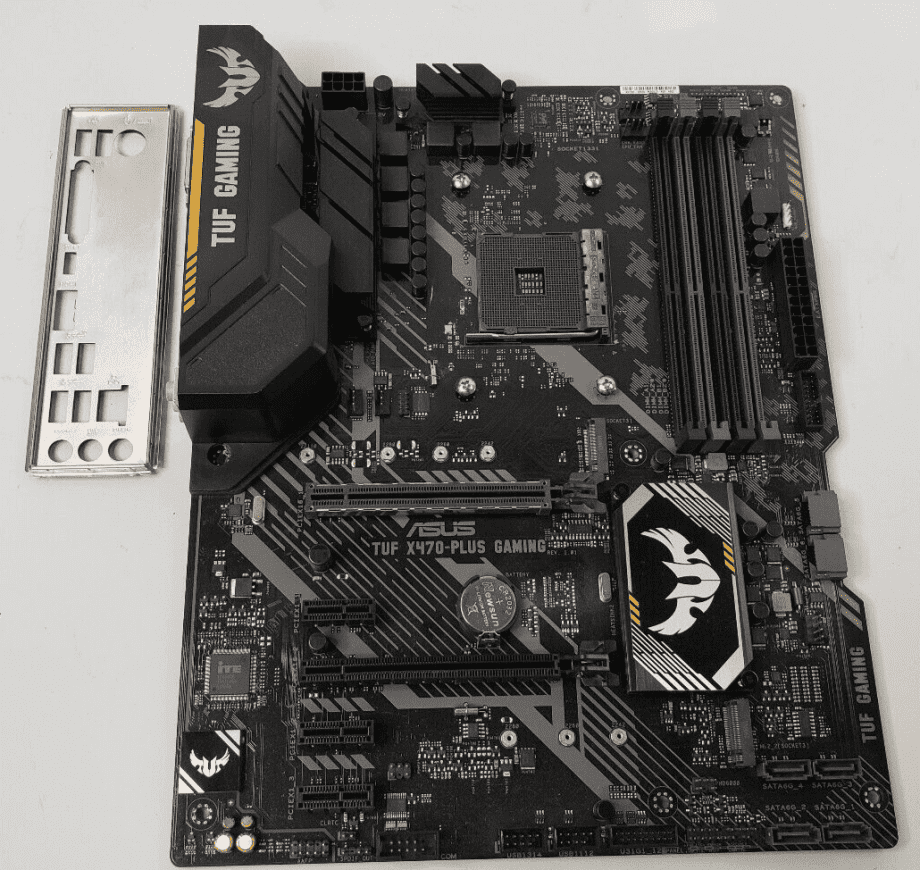 image of ASUS TUF X470 PLUS GAMING Motherboard ATX AMD X470 AM4 DDR4 SATA3 HDMI DVI DIO 375429496835