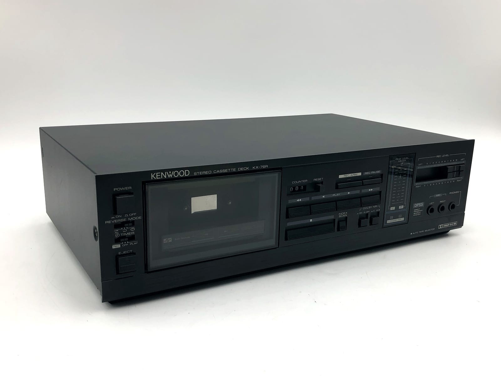 Kenwood KX-76R Cassette Deck — Tested 1 Kenwood KX-76R Cassette Deck — Tested