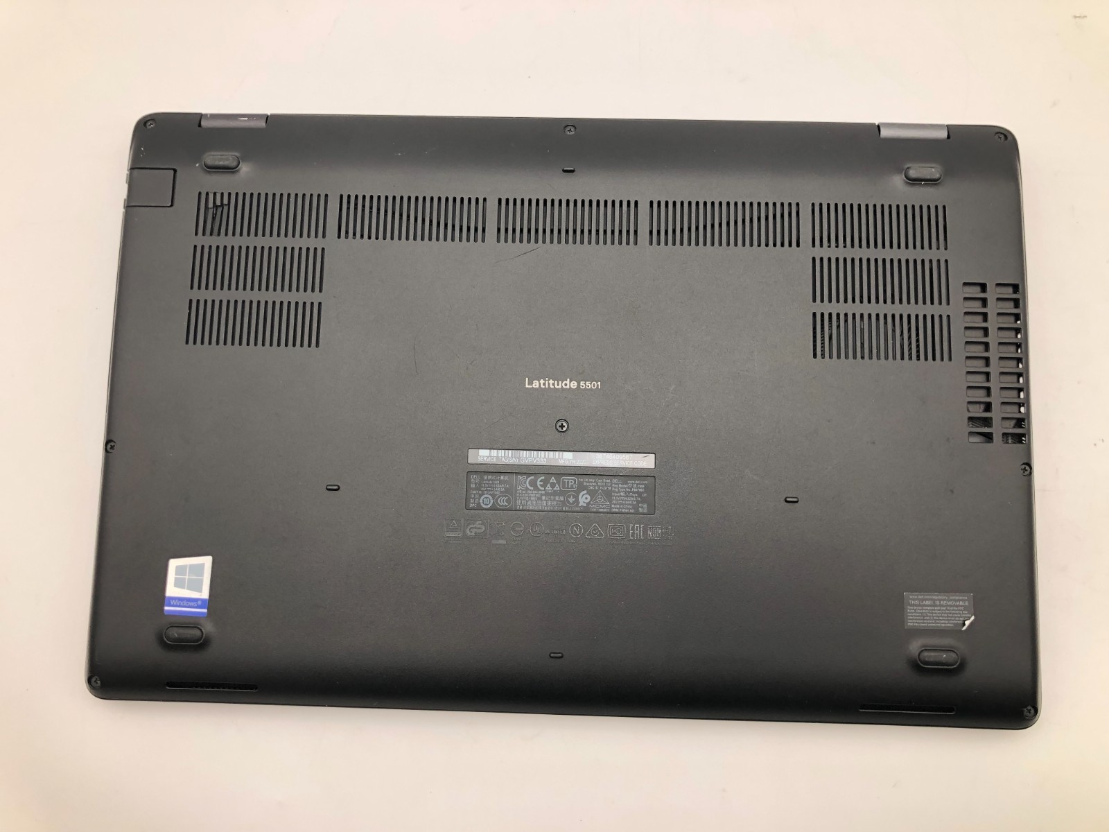 Dell Latitude 5501 i7-9850H 16GB 512GB NVMe SSD 15.6" FHD Win 11 Pro No Battery 6 Dell Latitude 5501 i7-9850H 16GB 512GB NVMe SSD 15.6" FHD Win 11 Pro No Battery