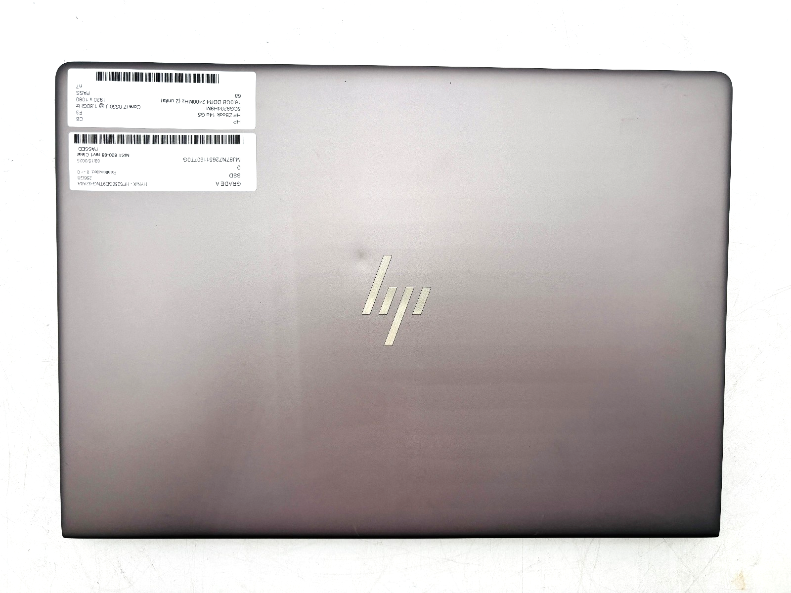HP ZBook 14u G5 - i7 8550U 16GB 256GB SSD Windows 11 Pro - Dent