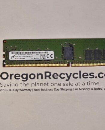 Micron 16 GB DDR4 2666MT/s ECC RDIMM Memory Module MTA18ASF2G72PDZ-2G6E1