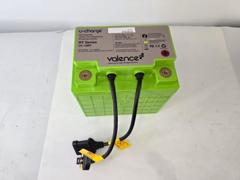 image of Valence Ergotron U1 12RT 40Ah Medical Cart Battery PN1004462 LN 1005840 355977364955 2