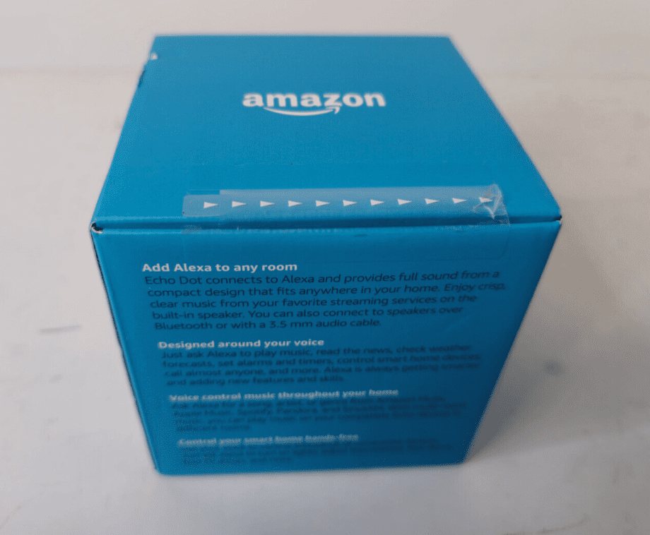 image of Amazon Echo Dot 3rd Generation Smart Speaker with Alexa White New In Box 375442638165 2