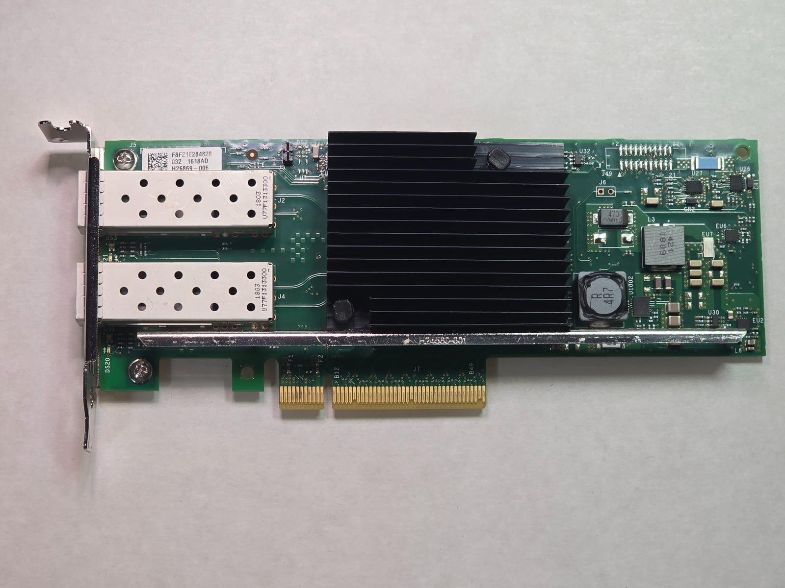 Dell 05N7Y5 2 Portsx 10 GbE SFP+ PCIe 3.0 x8 Network Adapter 1 Dell 05N7Y5 2 Portsx 10 GbE SFP+ PCIe 3.0 x8 Network Adapter