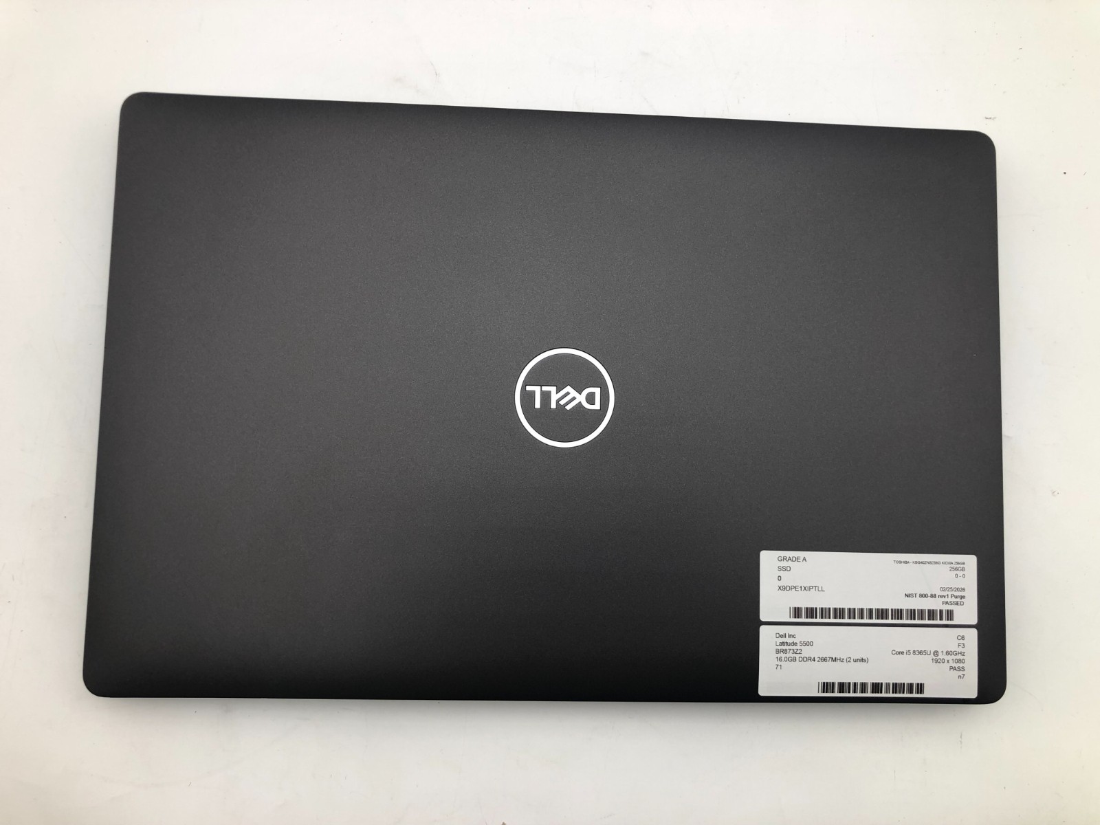 Dell Latitude 5500 i5-8365U 16GB 256GB NVMe SSD 15.6" FHD Win 11 Pro 5 Dell Latitude 5500 i5-8365U 16GB 256GB NVMe SSD 15.6" FHD Win 11 Pro