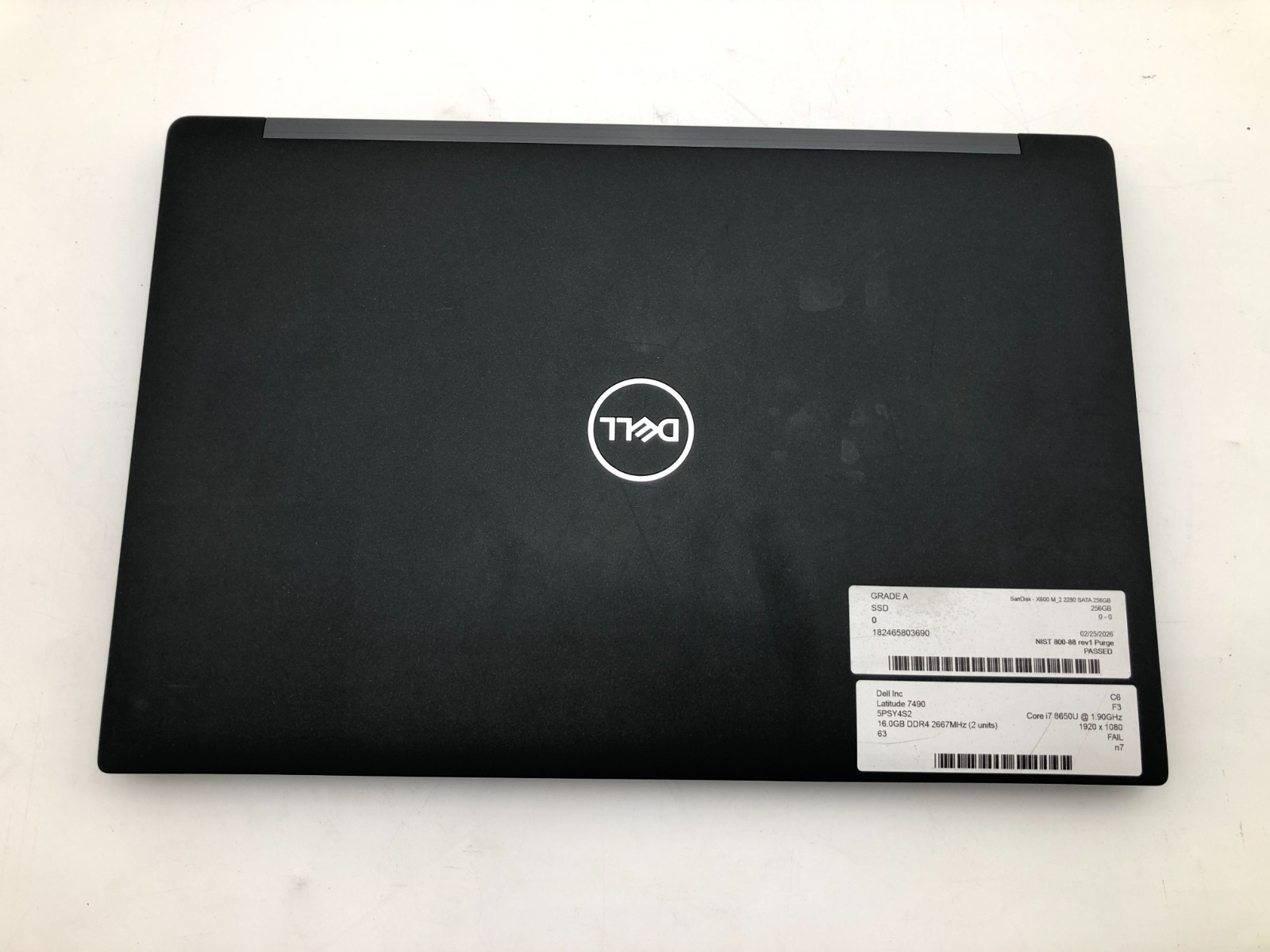 Dell Latitude 7490 i7-8650U 16GB 256GB NVMe SSD 14" FHD Win 11 Pro No Battery 5 Dell Latitude 7490 i7-8650U 16GB 256GB NVMe SSD 14" FHD Win 11 Pro No Battery