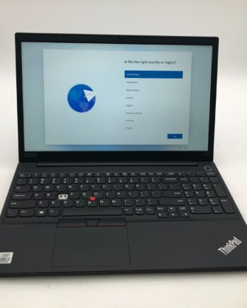 Lenovo ThinkPad E15 i5-10210U 8GB 256GB NVMe 15.5" FHD Win 11 Pro