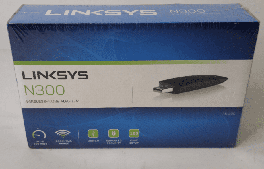 image of Linksys AE1200 Wireless N USB AE1200NP Wireless Adapter 355732162865