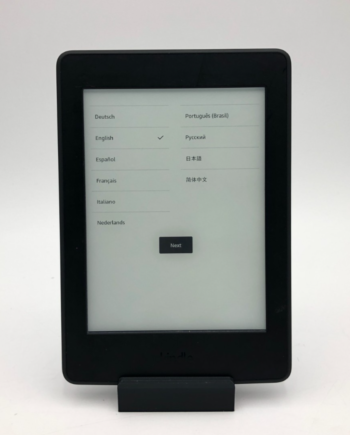 Amazon Kindle Paperwhite 7th Gen 4GB WiFi eReader DP75SDI With Ads Tested