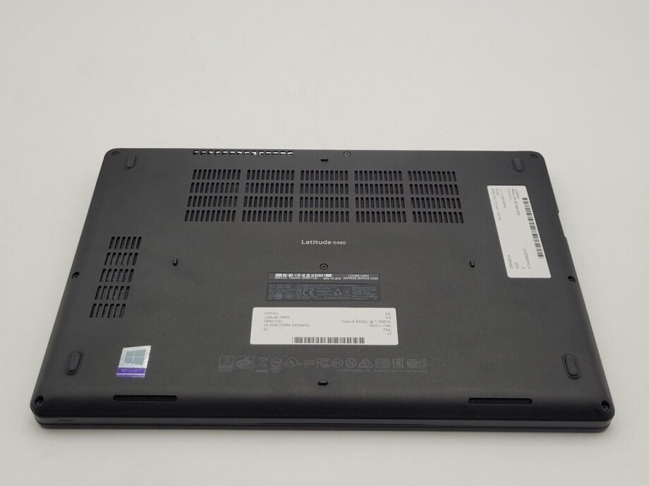 image of Dell Latitude 5490 i5 8350U 16GB 256GB SSD Win 11 Pro No Battery 375910676175 4