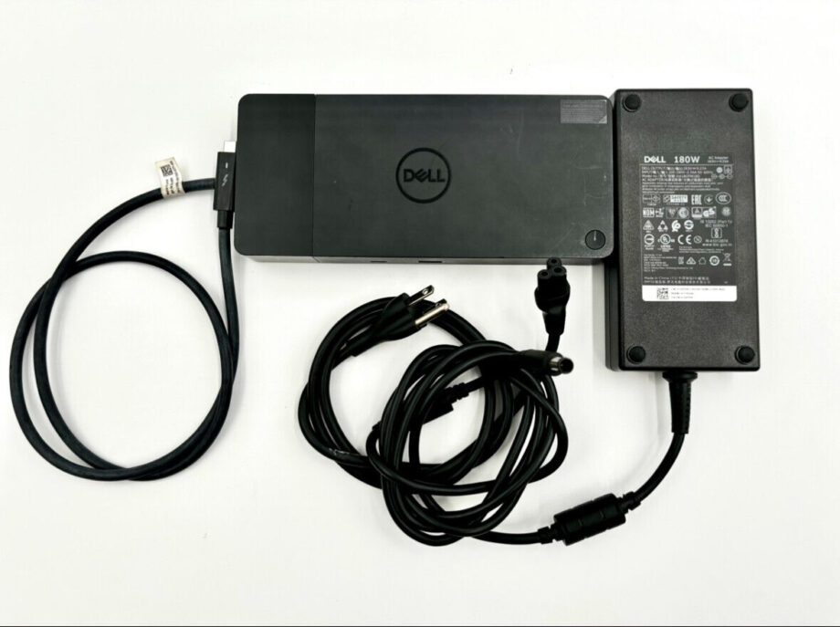 image of Dell WD19TB Thunderbolt Docking Station with 180W Power Adapter Black Used 356033189175