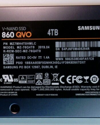 SAMSUNG SSD 860 QVO 4TB 4TB 2.5" 6Gb/s SATA SSD Tested