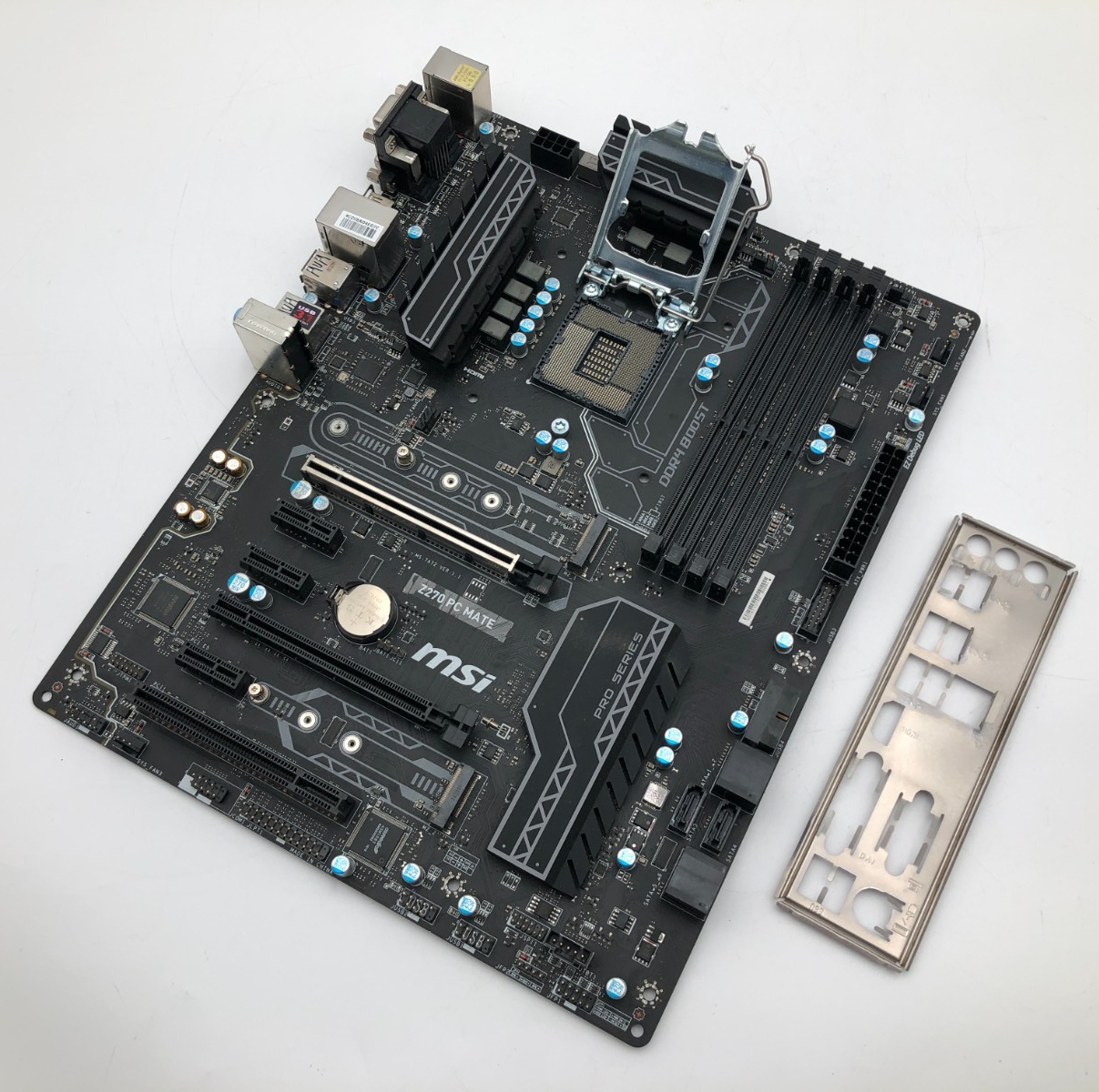 MSI Z270 PC MATE MS-7A72 Intel Z270 ATX Motherboard LGA1151 DDR4 1 MSI Z270 PC MATE MS-7A72 Intel Z270 ATX Motherboard LGA1151 DDR4
