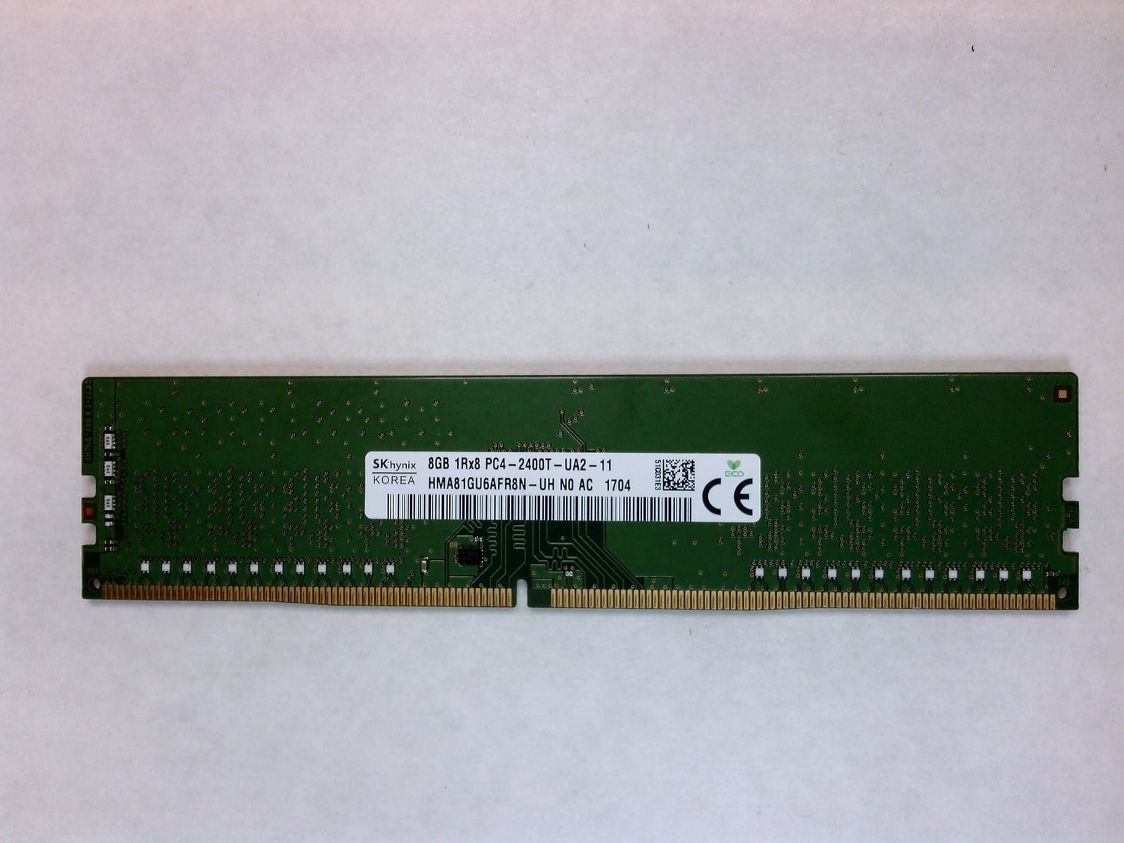 SK hynix 8GB PC4-19200U DDR4-2400 Non-ECC UDIMM RAM HMA81GU6AFR8N-UH 1 SK hynix 8GB PC4-19200U DDR4-2400 Non-ECC UDIMM RAM HMA81GU6AFR8N-UH